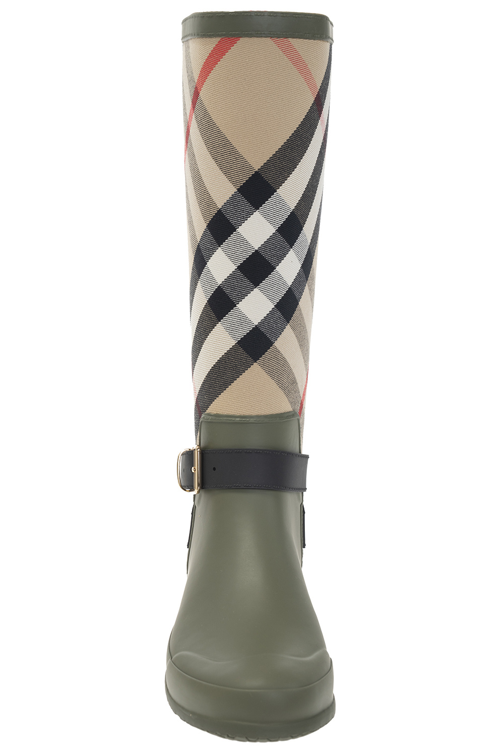 Burberry rain boots womens hot sale green